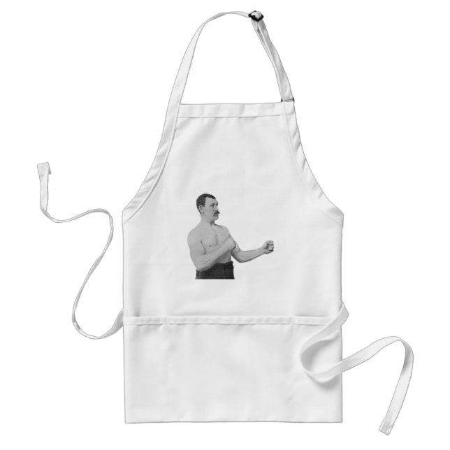 Overly Manly Man Meme Standard Apron (Front)