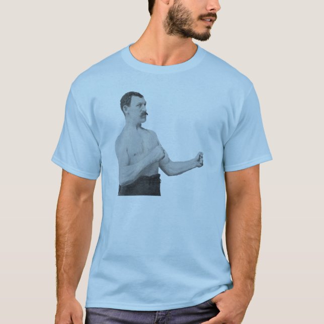 Overly Manly Man T-Shirt (Front)
