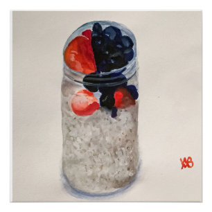Overnight Oats Poster