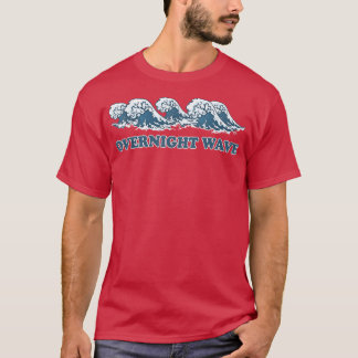 Overnight Waves Japanese The Great Wave 911 T-Shirt