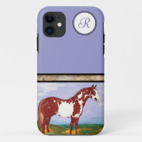 Overo Paint Horse (monogram)