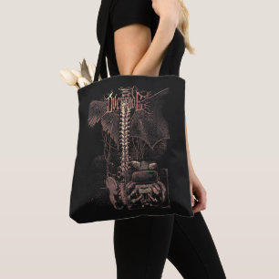 Override - Techno-Goth Streetwear Design Tote Bag