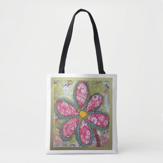 Oversized Flower Tote Bag (Front)
