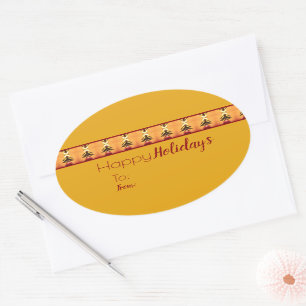 Oversized Gift Or Envelope Christmas Tag