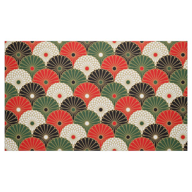 Oversized kimono patterned fabric (Fat Quarter)