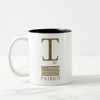 Oversized Monogram "I" PATRIOT Mug — Bold