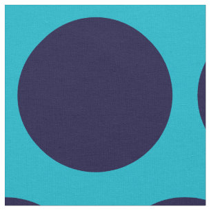 Oversized Polka Dot Pattern Fabric