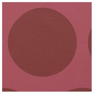 Oversized Polka Dot Pattern Fabric