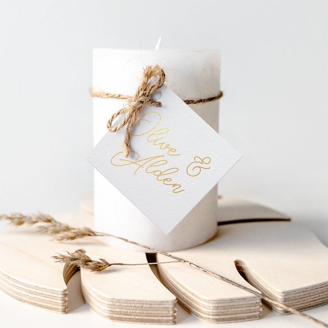 Oversized Script Names Wedding Favour Tags (Creator Uploaded)