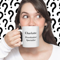 Overthinker Specialist White