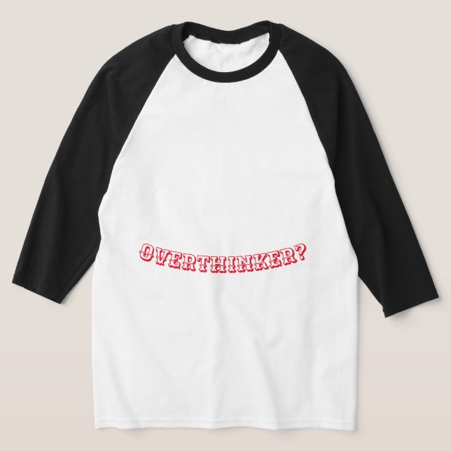 OverThinker T-shirt (Laydown)