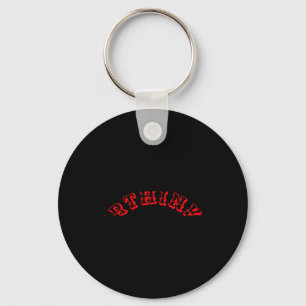 Overthinker T Shirt Key Ring