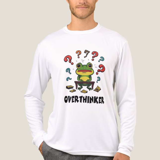 Overthinker Tri-Blend Shirt (Front)