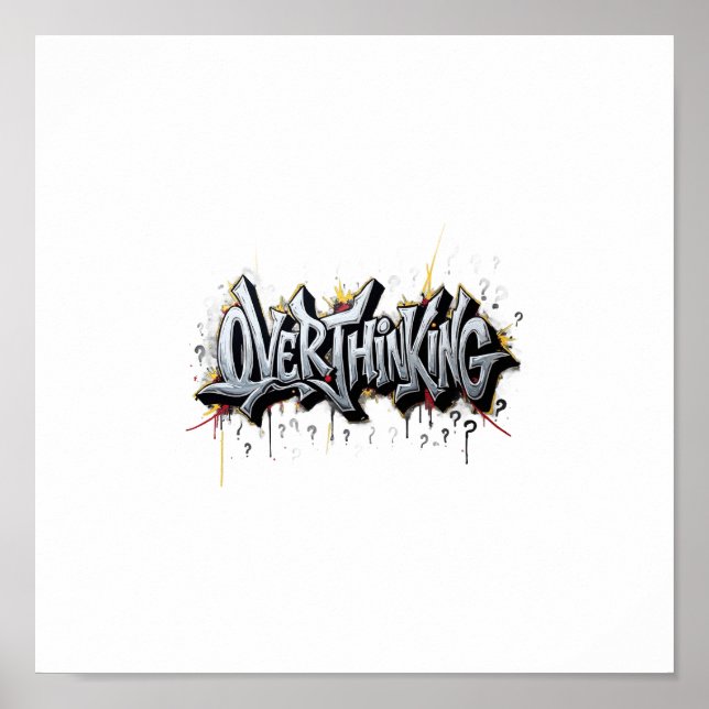 Overthinking Chaos Poster (Front)