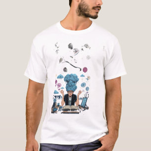 Overthinking Club: Where Minds Never Rest T-Shirt