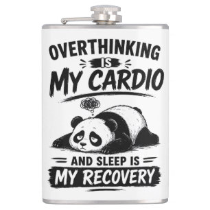 Overthinking Is My Cardio Hip Flask