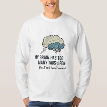Overthinking Killed My Vibe Funny Anxiety Quote T-