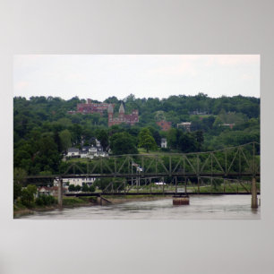 Overview of Atchison, Kansas Poster