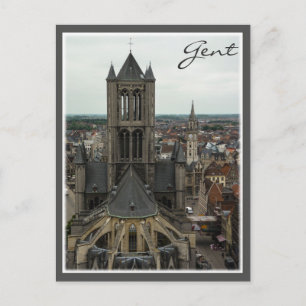 Overview of Gent Postcard