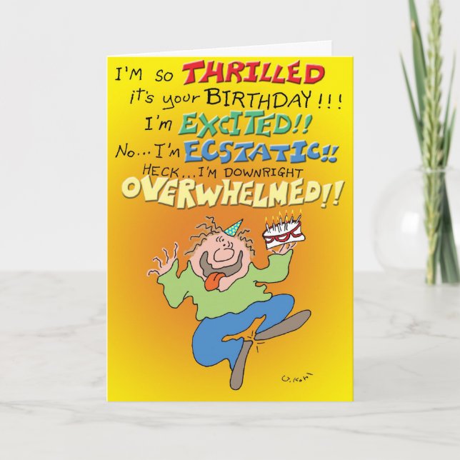 Overwhelmed Card (Front)