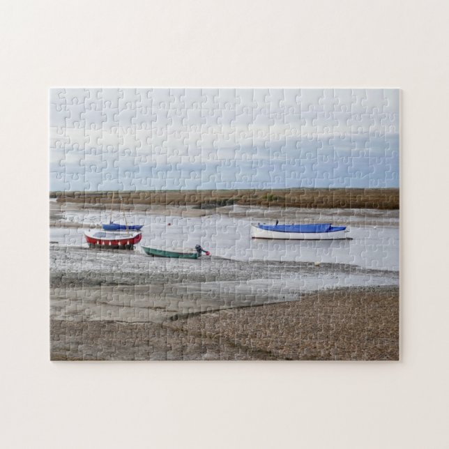 Overy Staithe Jigsaw North Norfolk, Britain Puzzle (Horizontal)
