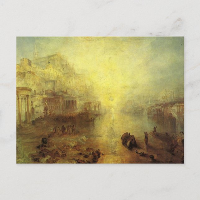 Ovid Banished from Rome Postcard (Front)