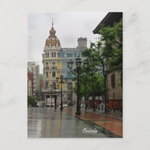 Oviedo, Asturias postcard