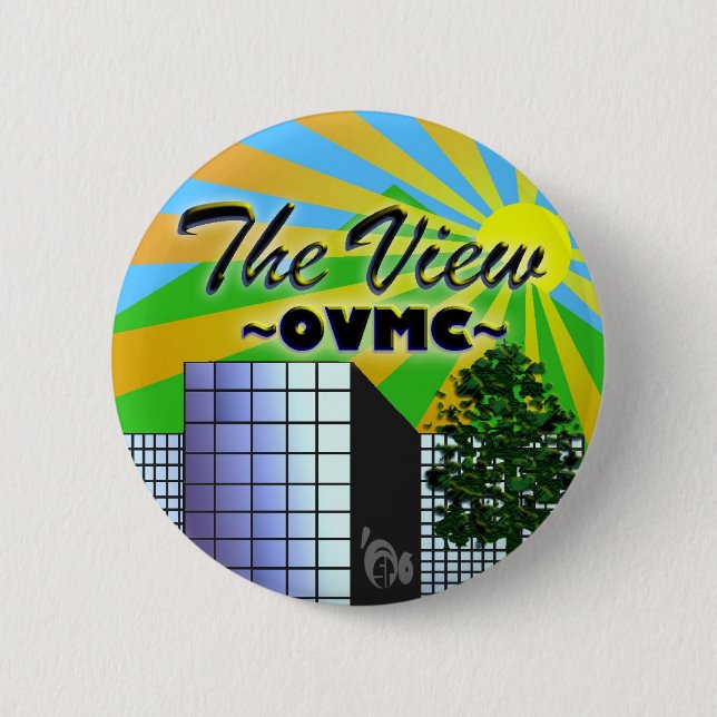 OVMC v2 6 Cm Round Badge (Front)