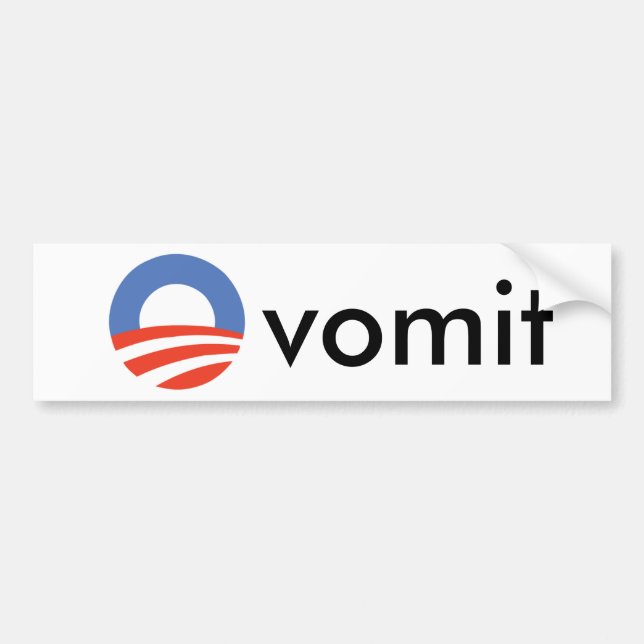 Ovomit Bumper Sticker (Front)