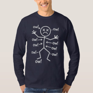 Ow Ow Ow Ow Ow Ow Ow Character Funny T-Shirt