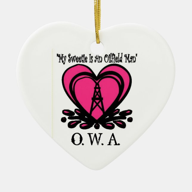 OWA Heart Ornament (Front)