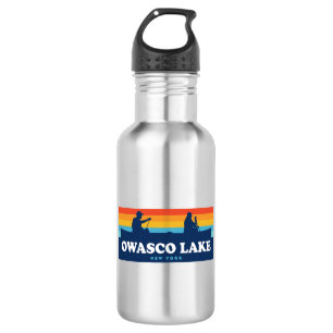 Owasco Lake New York Canoe 532 Ml Water Bottle