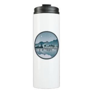 Owasco Lake New York Reflection Thermal Tumbler