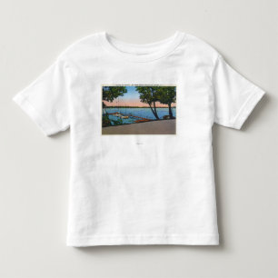 Owasco Yacht Club View of Owasco Lake Toddler T-Shirt