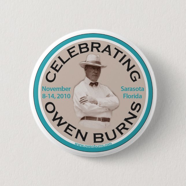 Owen Burns button (Front)