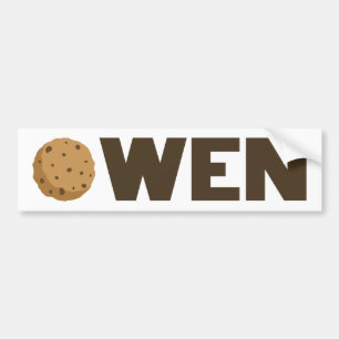 Owen cookie bumper sticker