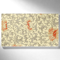 Owen Jones Vintage Pattern: Coral Floral Grey