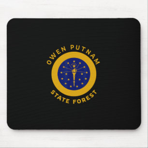 Owen Putnam State Forest Indiana In Trip Vacation Mouse Pad