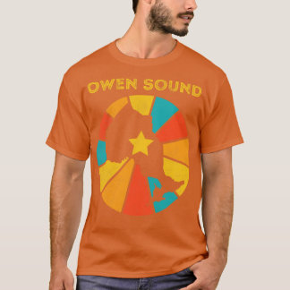 Owen Sound Ontario Canada Vintage Distressed Souve T-Shirt
