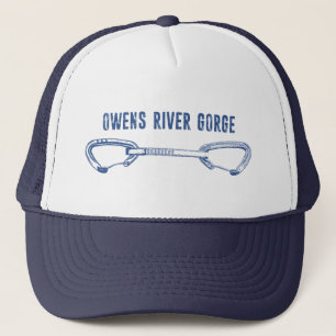 Owens River Gorge Rock Climbing Quickdraw Trucker Hat