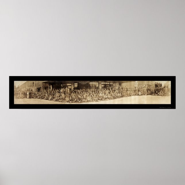 Owensboro, KY Ames Manufacturing Photo 1914 Poster (Front)