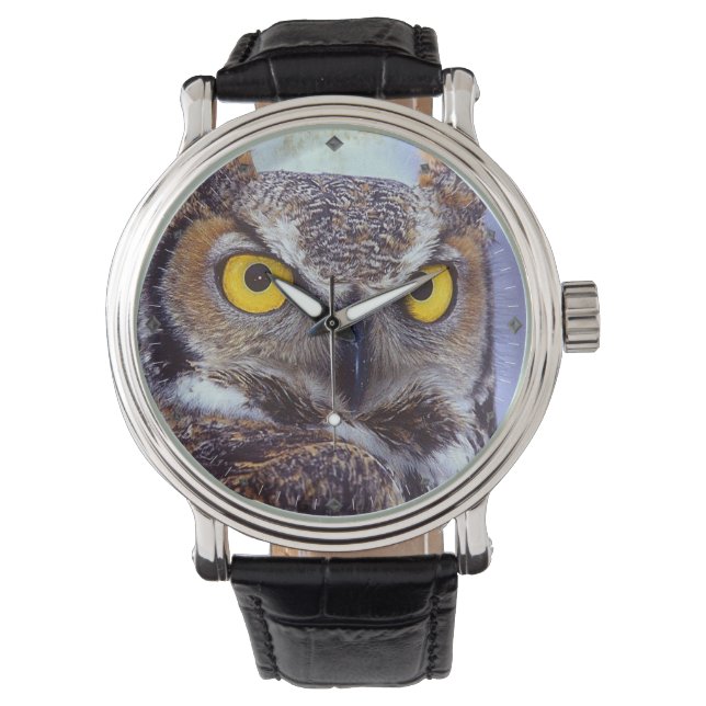 Owl 1 Watch & Numeral Options (Front)