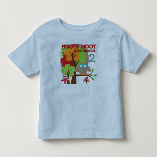 Owl 2nd Birthday T-shirts and Gifts