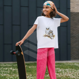 Owl always be a wise kid! Girl's T-Shirt