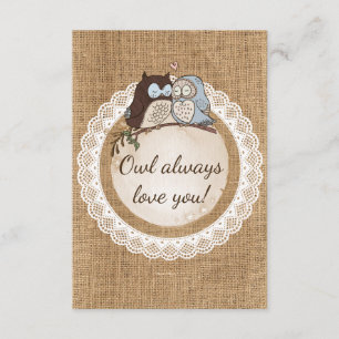 Owl Always Love You Casual Wedding RSVP