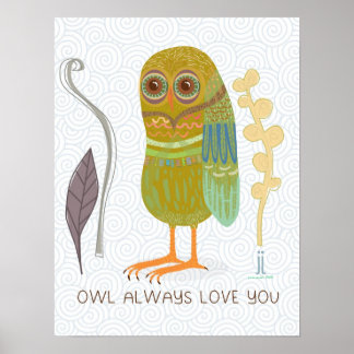 Owl Always Love You Poster