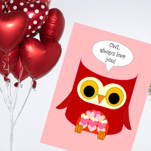 Owl Always Love You Valentine's Day Card