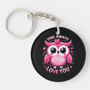 Owl Always Love You - Valentines Day Key Ring