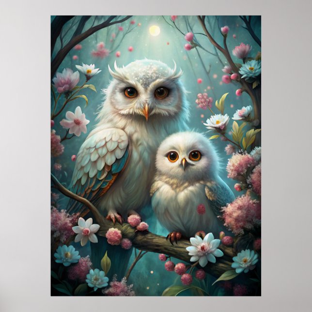 Owl and Baby Poster (Front)