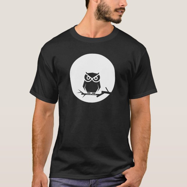 Owl and the Moon T-Shirt (Front)